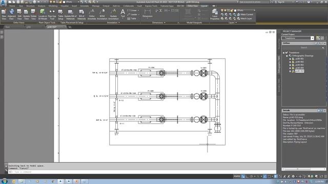 Introduction to the AutoCAD Plant 3D Toolset смотреть онлайн