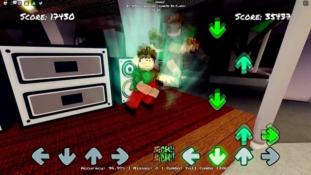 FNF God Eater but If I miss a note, the video ends.. (Roblox Funky Friday) смотреть онлайн