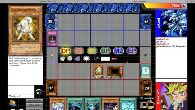Lets Duel! SHowing how my Chaos Dragons Can Explode! Fast Duel! (TheKeeko25) смотреть онлайн