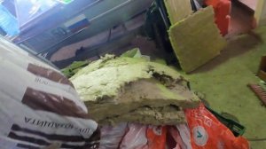 крысы и мыши живут в утеплителе!!!