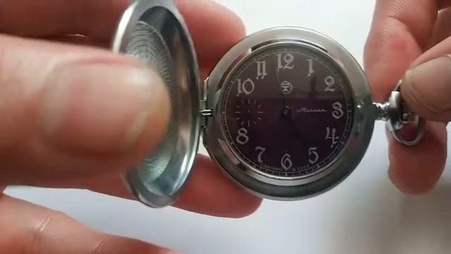 Карманные часы Молния. Хвастаюсь экземпляром из своей небольшой коллекции. смотреть онлайн