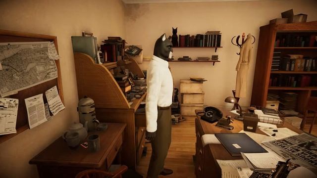 Обзор(Первый запуск) Игра Blacksad Under The Skin