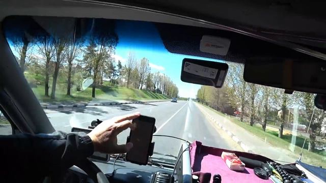 Дальнобой!!! Новый рейс из Смолевичи в Несвижский район!!! Так сказать работа по месту ))) смотреть онлайн