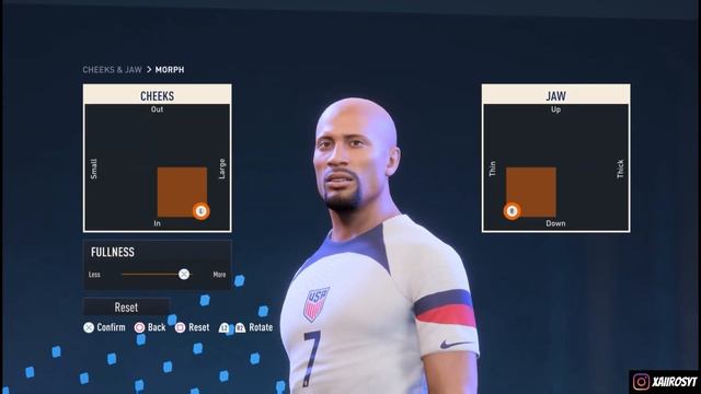 FIFA 23 DWAYNE JOHNSON Pro Clubs Lookalike