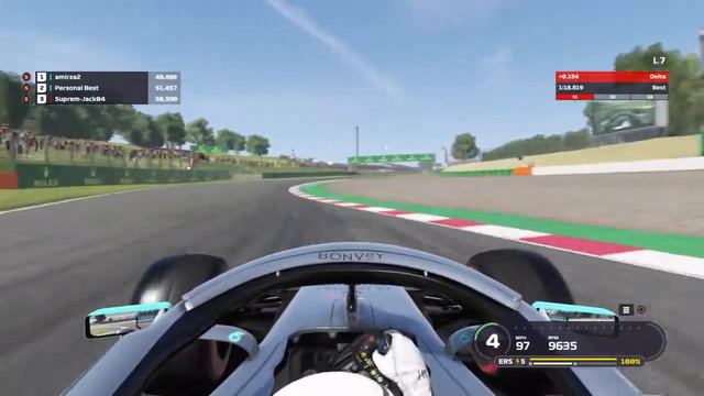F1 2019 Mercedes Petronus 1:18.7X in Spain смотреть онлайн