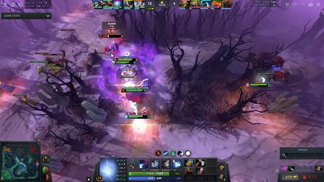 Io Mid Lane Gameplay - Patch 7.27d (Dota 2 Gameplay) смотреть онлайн