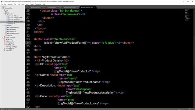 Angular 4 - CRUD Example App смотреть онлайн