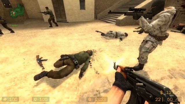 Counter-Strike Condition Zero: Source - Remake - Ragdoll Helmet Spark - W.I.P.
