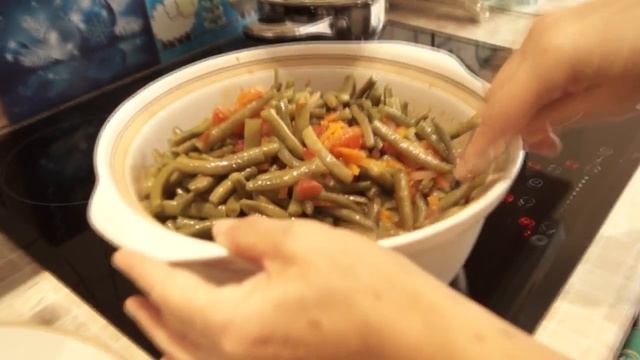 Фасоль в томатном соусе смотреть онлайн