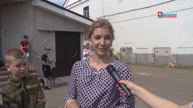В загородном лагере имени Александра Матросова началась первая гражданско-патриотическая смена смотреть онлайн