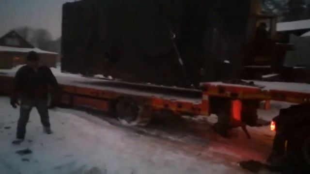 Сегодня отгрузили пиролизную печь в Волгоград. смотреть онлайн