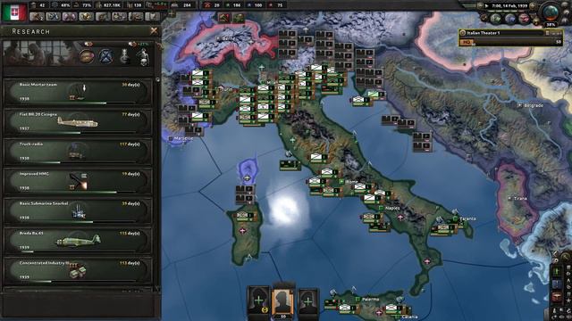 HOI4 - Total War - Reshaping The Italian Army