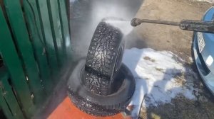 Как мыть колеса автомойкой