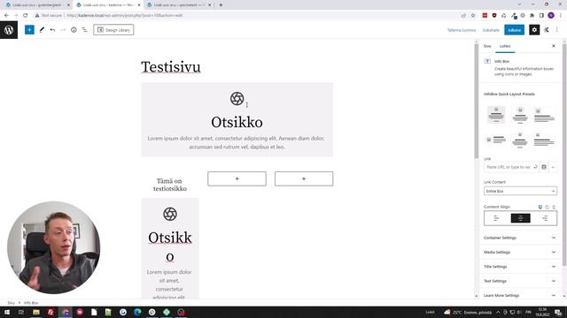 Spectra tutuksi - Gutenberg vs Kadence Blocks vs Spectra - WP-Opas смотреть онлайн