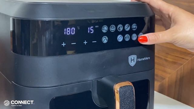 HomeVero Digital Air Fryer 6.3L HV-AF6.3 смотреть онлайн