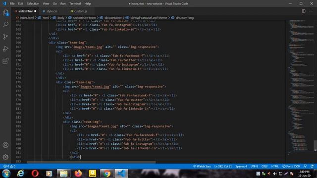 HOW TO CREATE WEBSITE | OWL CAROUSEL SECTION | ANIMATED WEBSITE | PART 7 (2020) смотреть онлайн