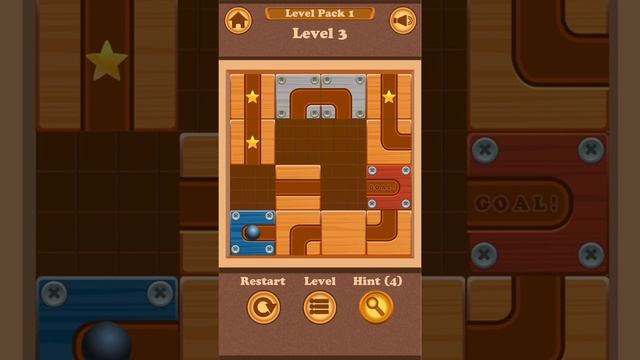 Roll Ball Escape - slide game - iPhone / Android game смотреть онлайн
