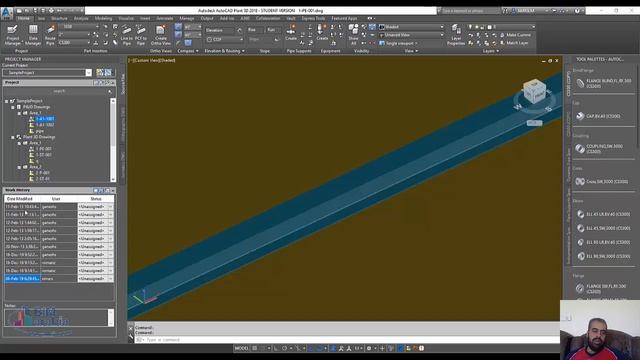 Autocad plant 3D history смотреть онлайн