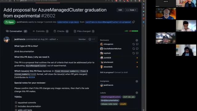 SIG Cluster Lifecycle - Cluster API Azure Office Hours - 2022-11-10 смотреть онлайн
