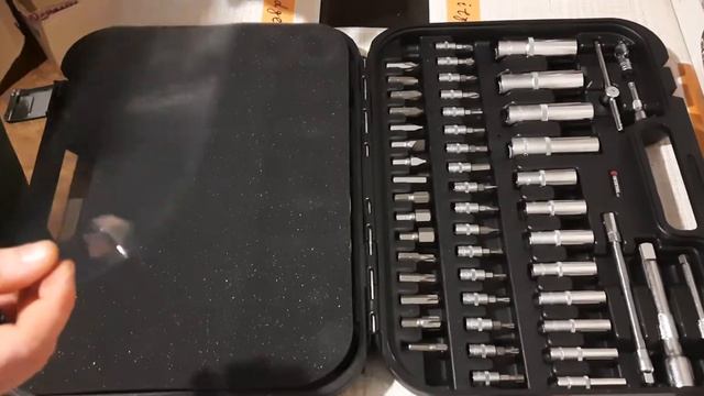 Набор инструментов 94 ед. STORM, 1/2", 1/4", Сr-V INTERTOOL ET-8094 смотреть онлайн
