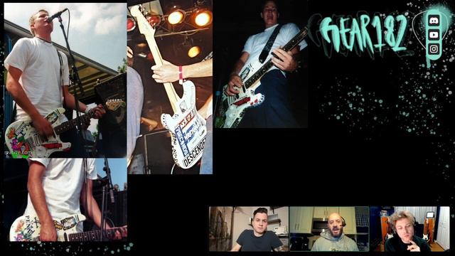 Blink 182's Tom DeLonge Fender "Sticker" Stratocaster смотреть онлайн