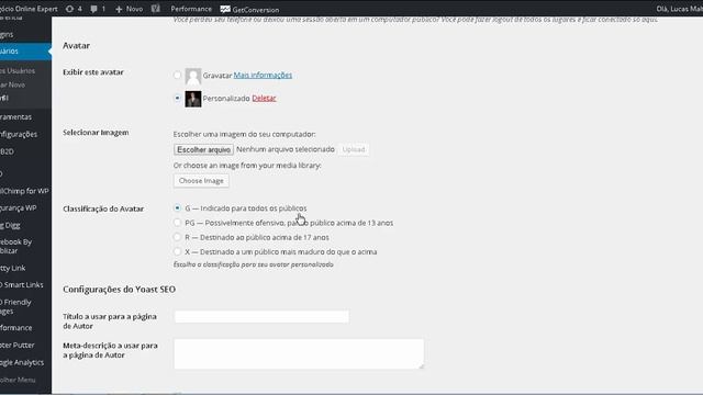 Como alterar a foto do autor no Wordpress смотреть онлайн