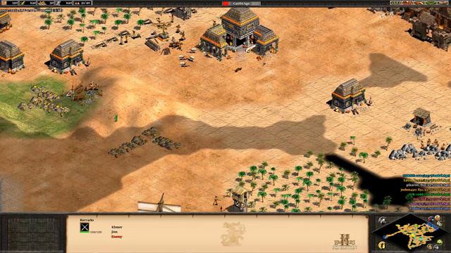 Age of Empires 2 HD 4v4 Nomad-Mayan fast castle drop смотреть онлайн
