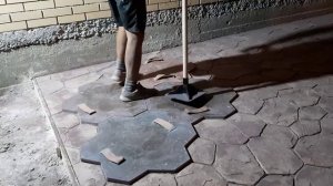 Форма для Печатного бетона. РВАНЫЙ КАМЕНЬ