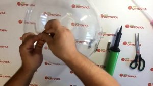 Как надуть шар Бобо