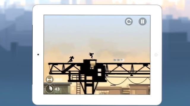 Обзор игры Vector из AppleStore для iOS - Лучший аркадный паркур! смотреть онлайн