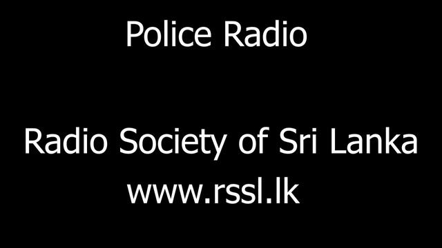 Sri Lanka Police Radio - 22 Apr 2018 смотреть онлайн