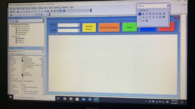 Income & Expenses Tracker Application (IETA) in VBA Excel смотреть онлайн