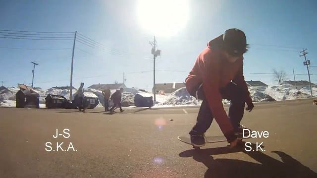 Game of skate #1 J-S V.S. Dave смотреть онлайн