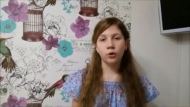 Мешкова Мария, 11 лет, И. Бунин 'Полевые цветы' смотреть онлайн