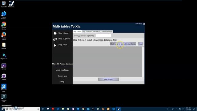 Mdb tables To Xls смотреть онлайн
