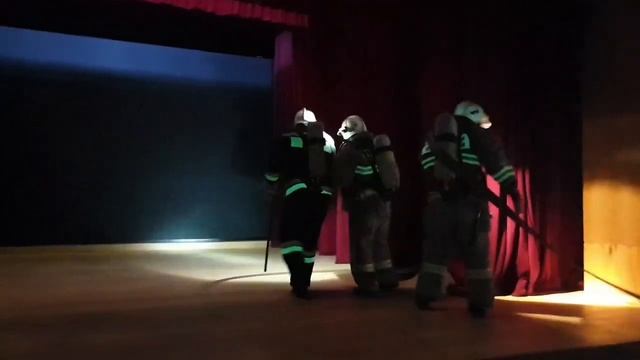 Учения по ликвидации условного возгорания смотреть онлайн