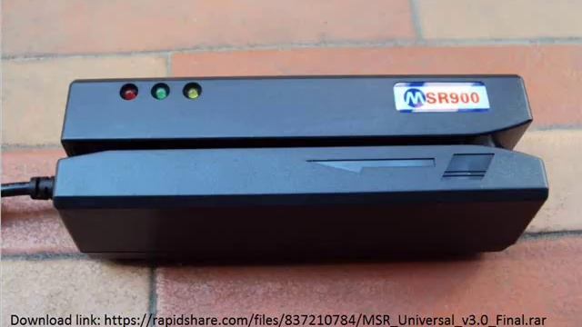 MSR software driver (Magnetic Stripe Reader/Writer) MSR206 MSR905 MSR900 etc.. смотреть онлайн