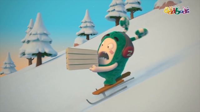 Baby Oddbods - Christmas Cartoon | Holiday Special | New | Funny Cartoons For Kids