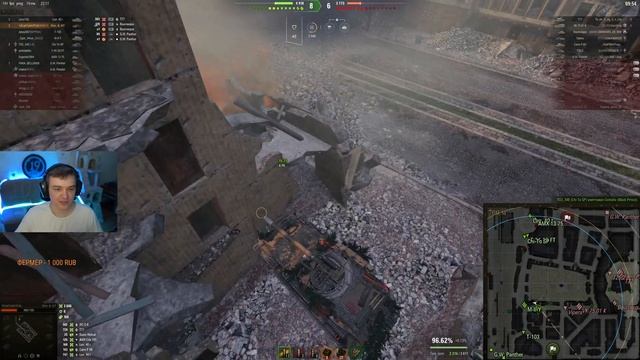 БОРЩ С ДЦП. Один из самых весёлых танков на 8 уровне! смотреть онлайн