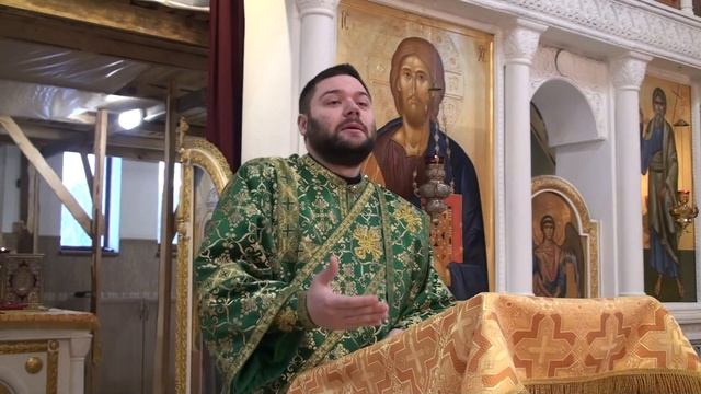 Проповедь диакона Димитрия о праведном гневе (24.11.21) смотреть онлайн