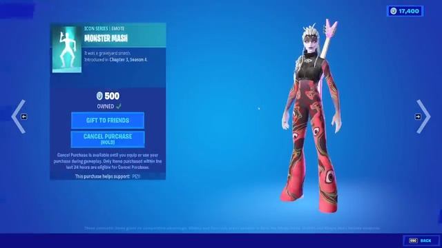 Fortnite Item Shop *NEW* AVA SET + MONSTER MASH EMOTE! [October 27th, 2022] (Fortnite Battle Royale смотреть онлайн
