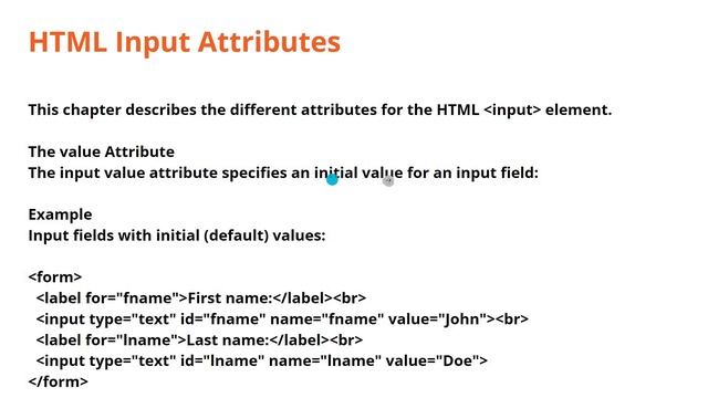HTML Input attributes | Input tag with type attribute | HTML Forms Input Type Attribute #input #76 смотреть онлайн