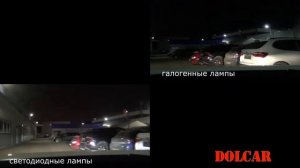 Установка светодиодных ламп в галогенные линзы Changan CS 35 Plus