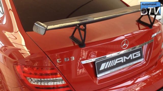 2013 C63 AMG Coupe Black Series - First Impression (1080p FULL HD) смотреть онлайн