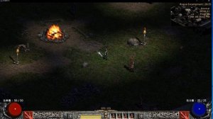 Diablo 2 LoD Glide/DDraw to OpenGL Wrapper (D2GL) HD Text test