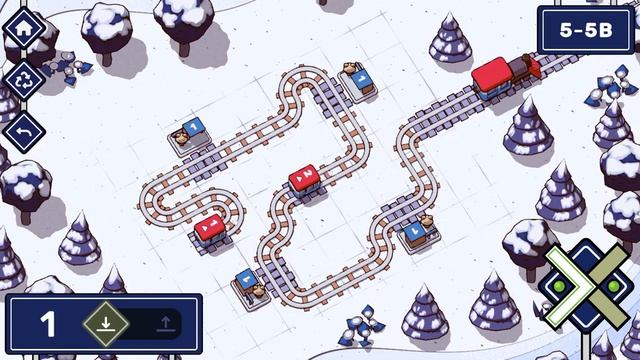 Railbound Level 5-5B Walkthrough смотреть онлайн