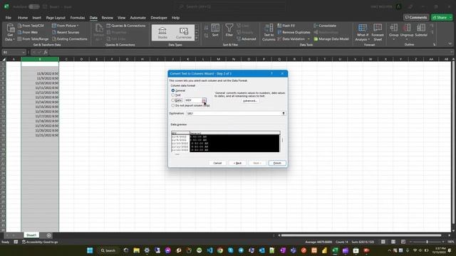[EXCEL] TEXT TO COLUMNS FORMAT смотреть онлайн