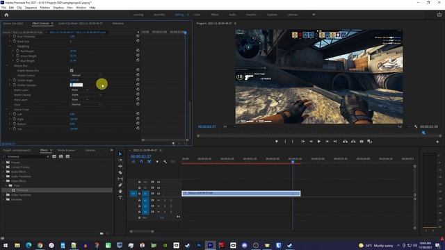 How to Add Motion Blur to Gaming Clips in Premiere Pro смотреть онлайн