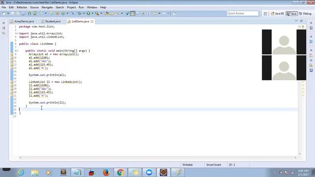 Java Collections(List,Set and Map) смотреть онлайн