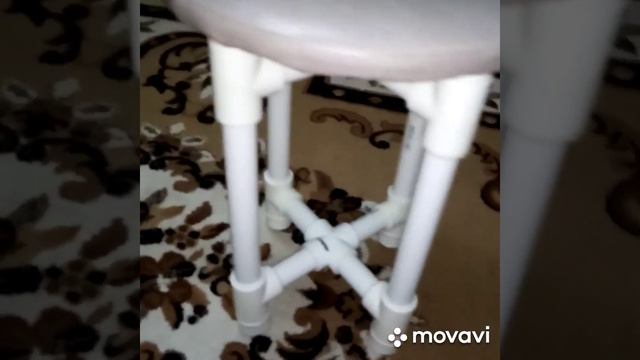 Табурет из полипропиленовой трубы своими руками. смотреть онлайн